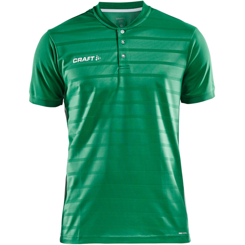 Bild von CRAFT Pro Control Button Trikot Herren 651900 - team green/white L
