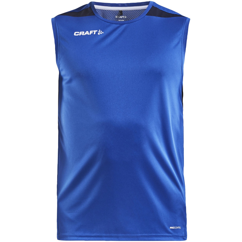 Bild von CRAFT Pro Control Impact ärmelloses Trainingsshirt Herren 346390 - club cobolt/navy S