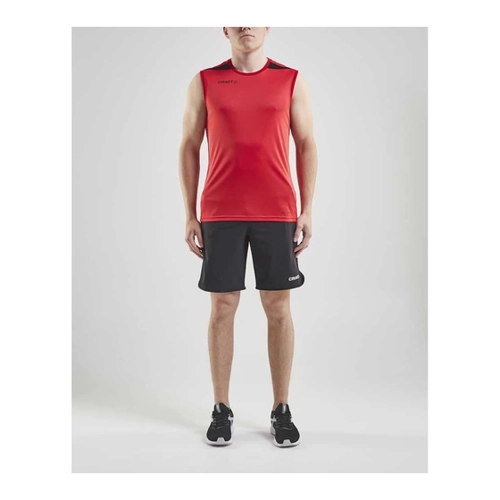 Bild von Craft Pro Control Impact Singlet Navy-White M – Ärmelloses Trainingsshirt für Herren