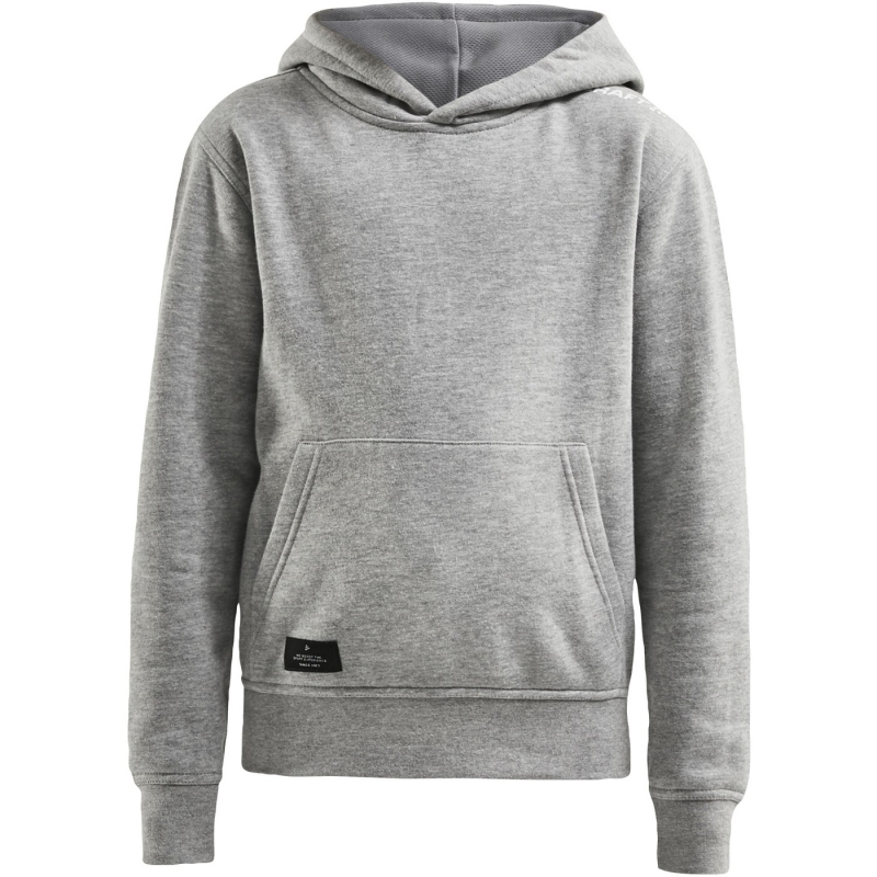 Bild von CRAFT Community Hoodie Kinder 950000 - grey melange 146/152