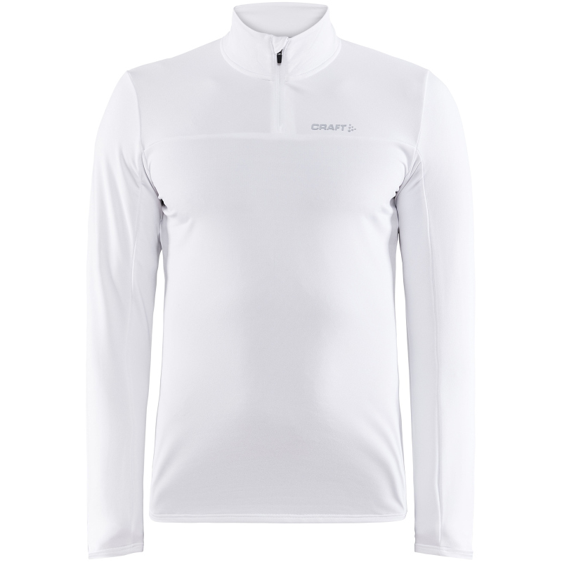 Bild von CRAFT Core Gain Midlayer 1/2-Zip Langarmshirt Herren 900000 - white XXL