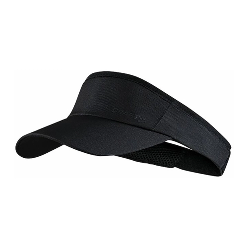 Bild von Craft Unisex Kappe Charge Visor – Schwarz, Einheitsgröße