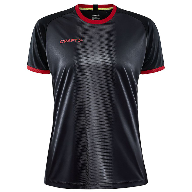 Bild von CRAFT Progress 2.0 Graphic Trikot Damen 999430 - black/bright red S