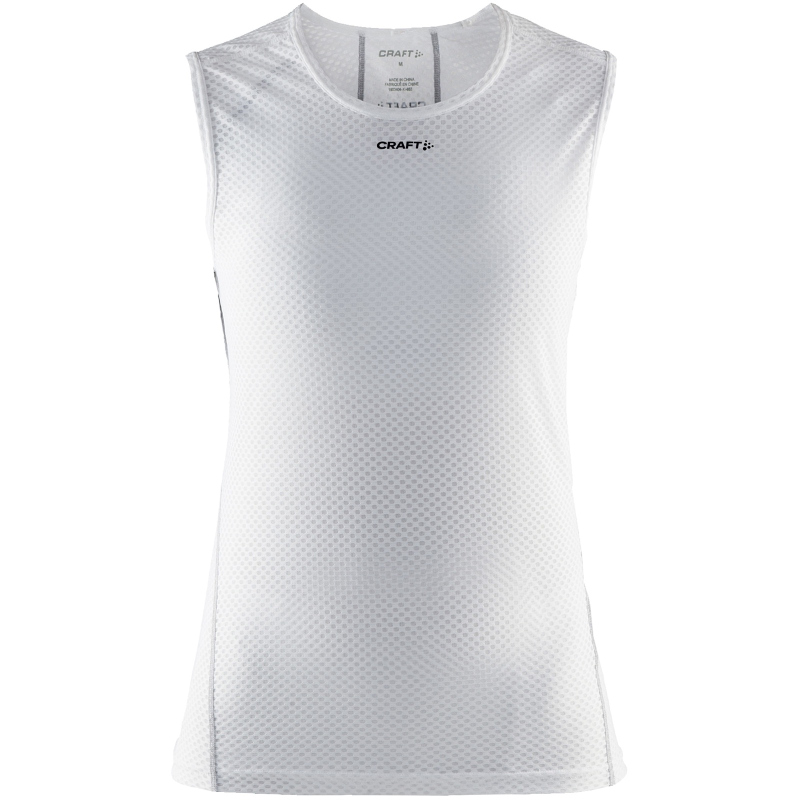 Bild von Craft Stay Cool Mesh Superlight | Sleeveless Top | Sport Unterhemd Ärmellos für Damen | Sporttop Damen (Gr. XS-XXL), Weiß