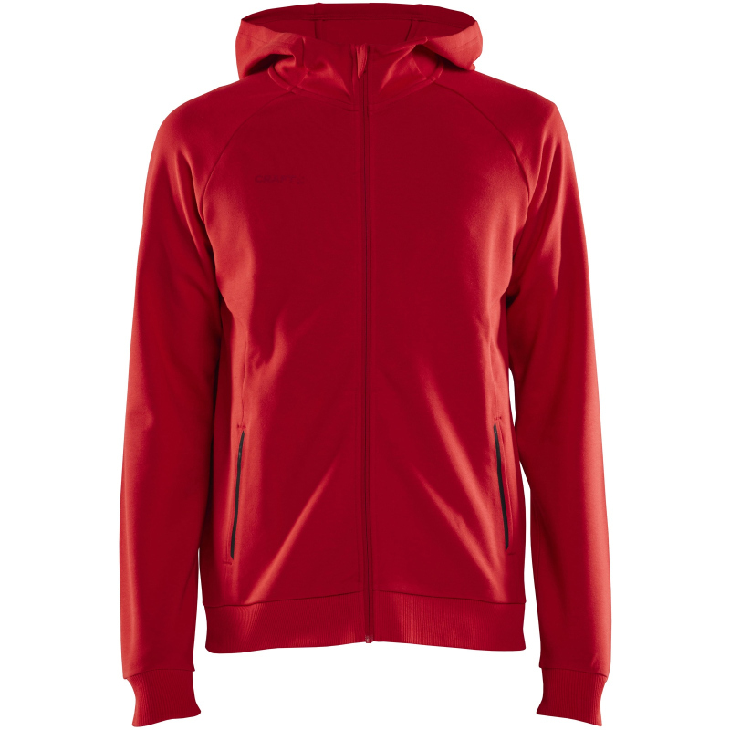 Bild von CRAFT Core Soul Kapuzenjacke Herren 430000 - bright red M