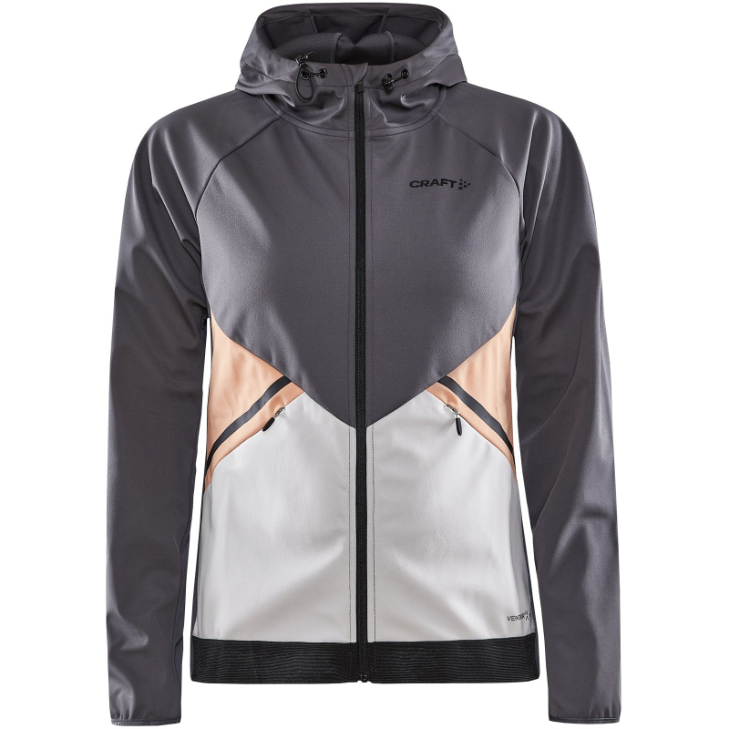 Bild von CRAFT Core Glide Hood Damen Winterjacke, Größe M, Thermojacke, Radbekleidung
