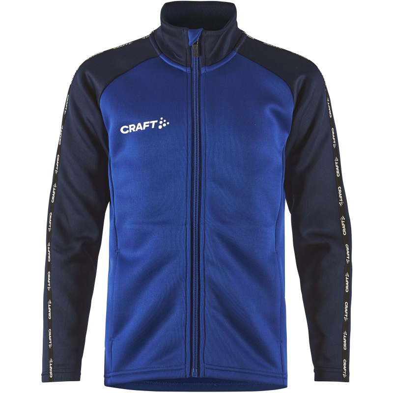 Bild von CRAFT Squad 2.0 Trainingsjacke Kinder 346390 - club cobolt/navy 134/140