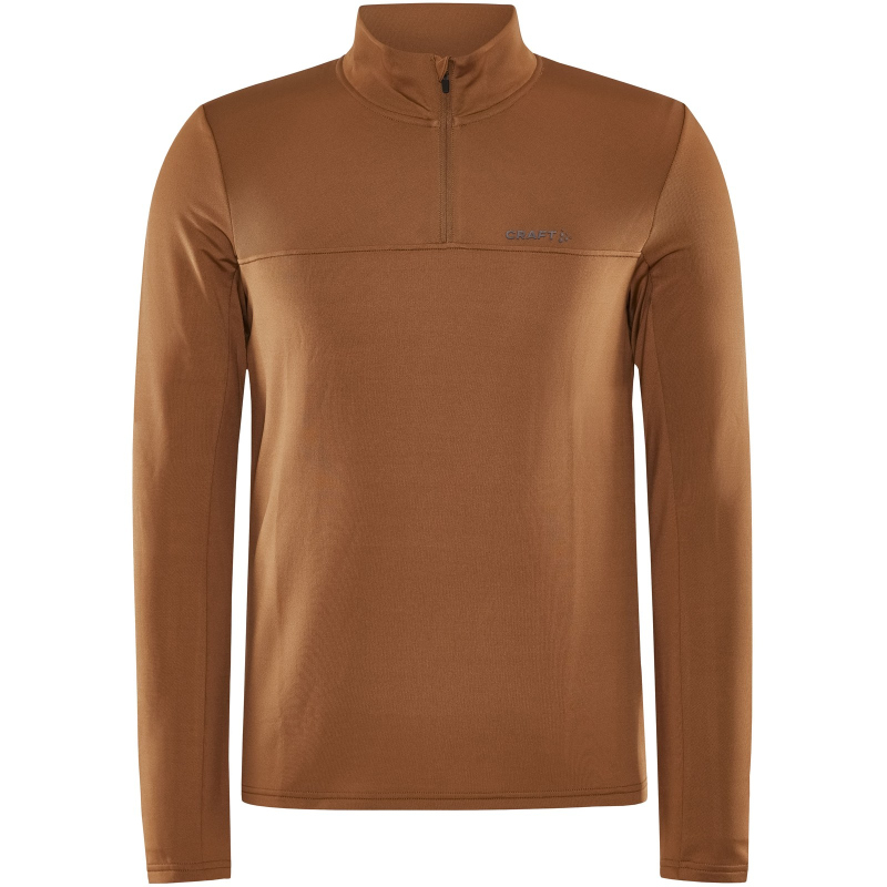 Bild von CRAFT Core Gain Midlayer 1/2-Zip Langarmshirt Herren 685000 - roots S