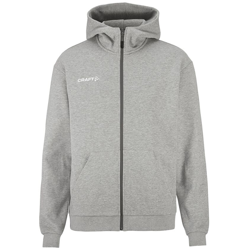 Bild von CRAFT Community 2.0 Logo Kapuzenjacke Herren 950000 - grey melange L