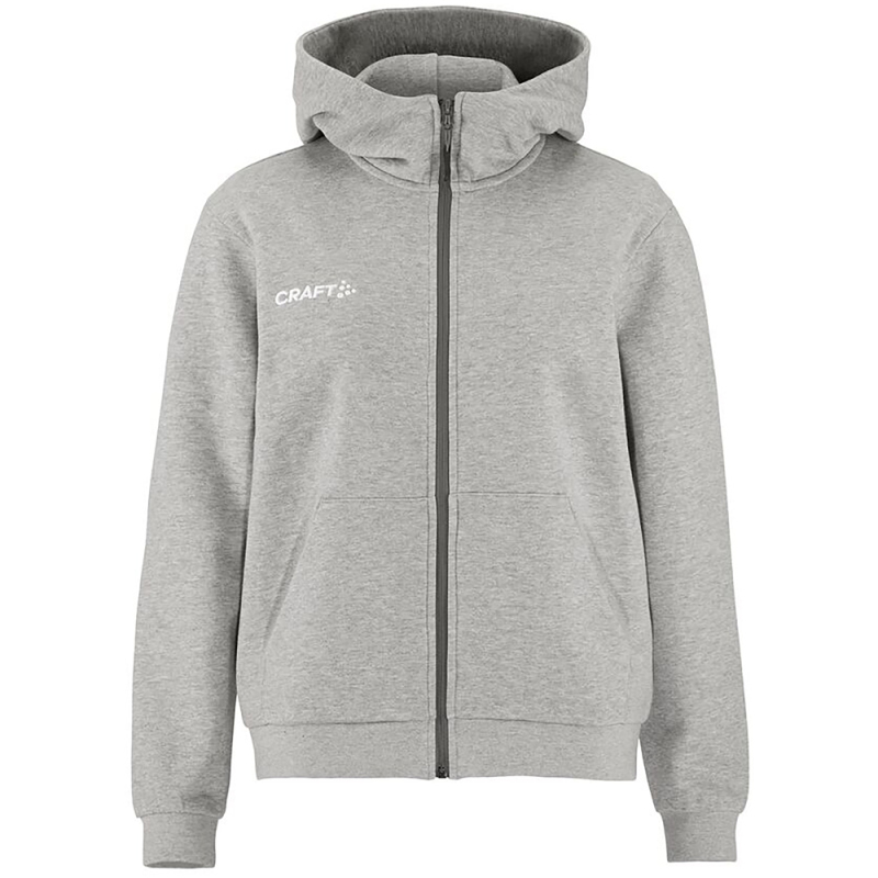 Bild von CRAFT Community 2.0 Logo Kapuzenjacke Damen 950000 - grey melange XXL