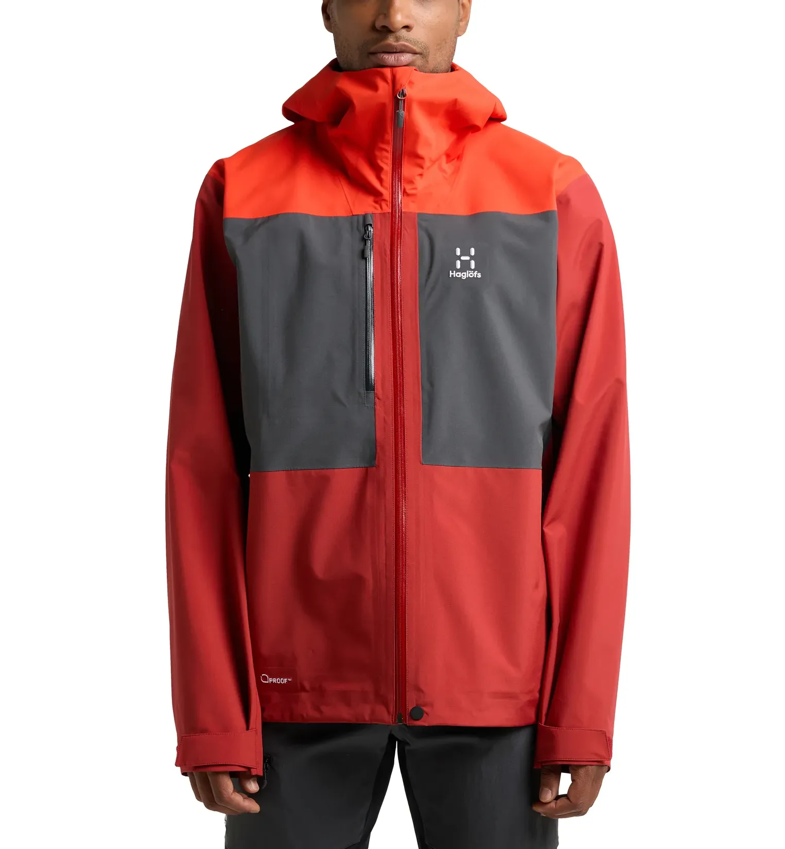 Bild von Front Proof Jacket Men Größe XXL Farbe habanero/corrosion
