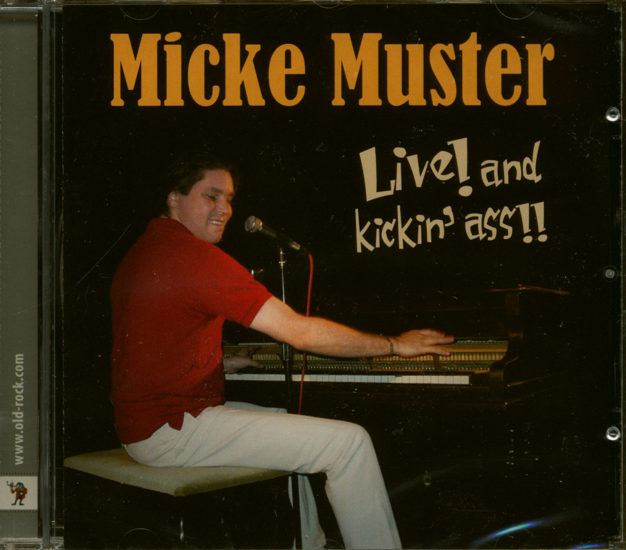 Bild von Micke Muster - Live! And Kickin' Ass! (CD)