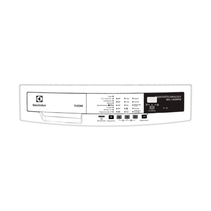Bild von AEG Bedienblende,Handgriff,Electrolux,EWF1494RA,FR 140015096021