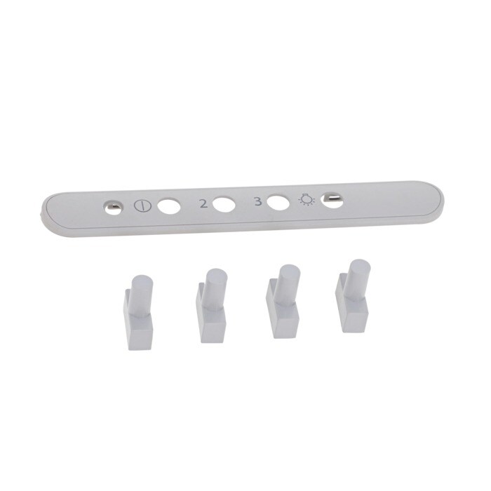 Bild von AEG Bedienblende,grau,PULS.3V G S.S.IKEA 4055322921