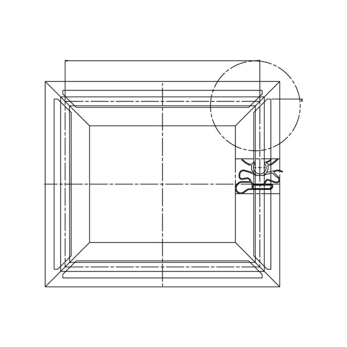Bild von AEG Magnetdichtung,weiss,7801, 577x931mm 2084759097