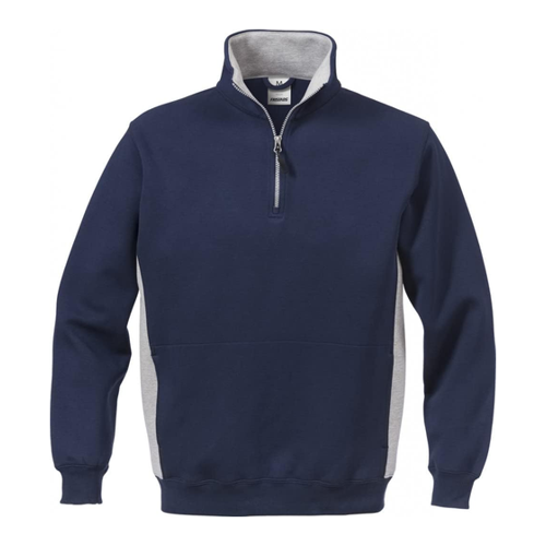 Bild von Acode 100209 Sweatshirt mit kurzem Reißverschluss, Größe X-Large