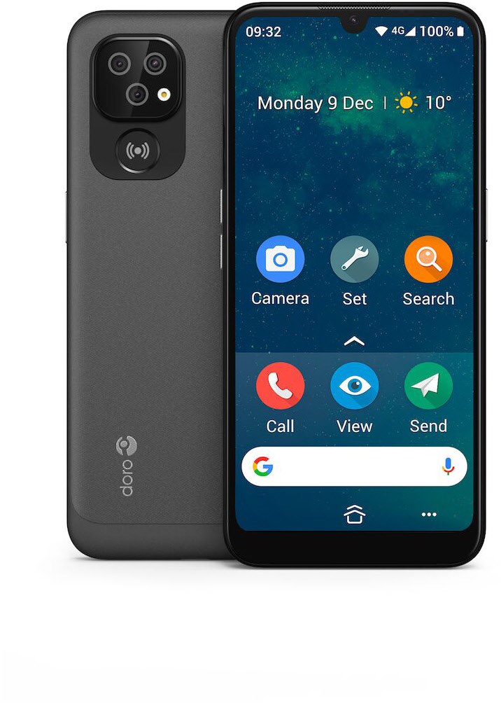 Bild von Doro 8100 32 GB / 2 GB - Smartphone - grau Smartphone (6,1 Zoll)