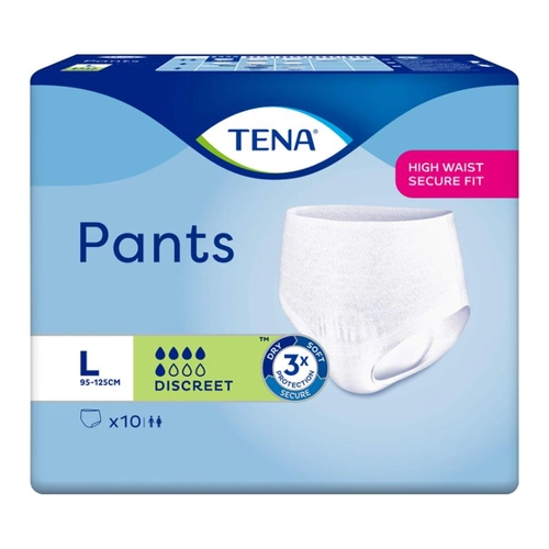 Bild von TENA PANTS Discreet L 95-125 cm bei Inkontinenz
