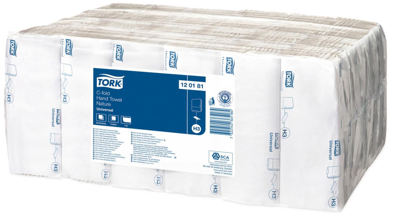 Bild von TORK Papierhandtücher H3 Universal 1-lagig