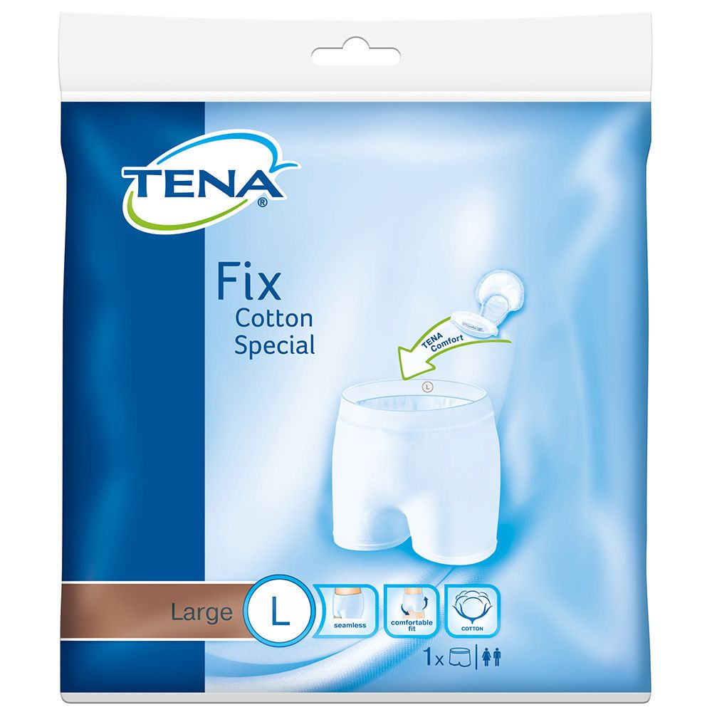 Bild von TENA FIX Cotton Special L Fixierhosen 28 St