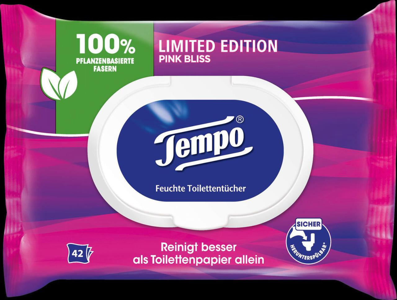 Bild von TEMPO feuchtes Toilettenpapier Tempo Feuchte Toilettentücher Blue Lagoon 42 Tücher (1er Pack)