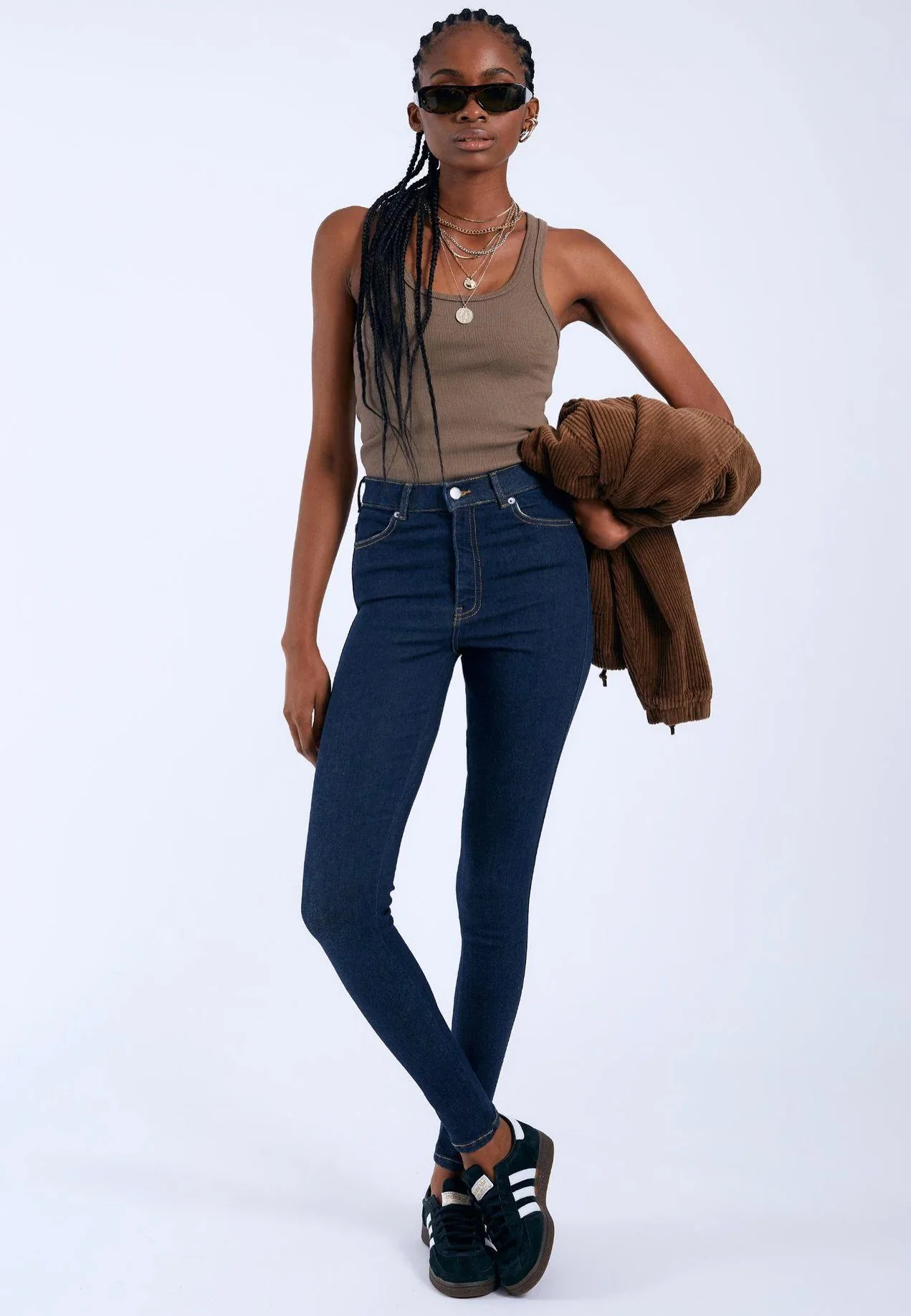 Bild von Dr. Denim - Moxy Vale Blue Rinse - Jeans - Blau - M - 95% Baumwolle, 5% Elastan,Denim