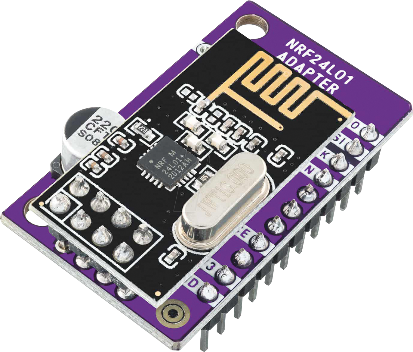 Bild von ARD DASDUINOWIFI - Arduino - WiFi-Modul für Dasduino, NRF24L01+