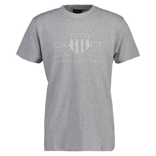 Bild von Gant T-Shirt Herren T-Shirt - REG TONAL SHIELD T-SHIRT