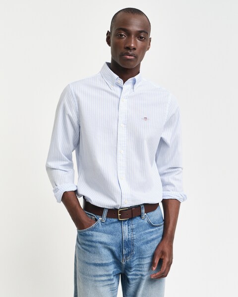 Bild von Gant Langarmhemd »SLIM POPLIN STRIPE SHIRT«