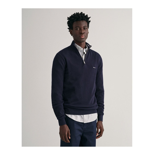 Bild von Gant Troyer »COTTON PIQUE HALF ZIP« – Stilvoller Begleiter für jede Gelegenheit