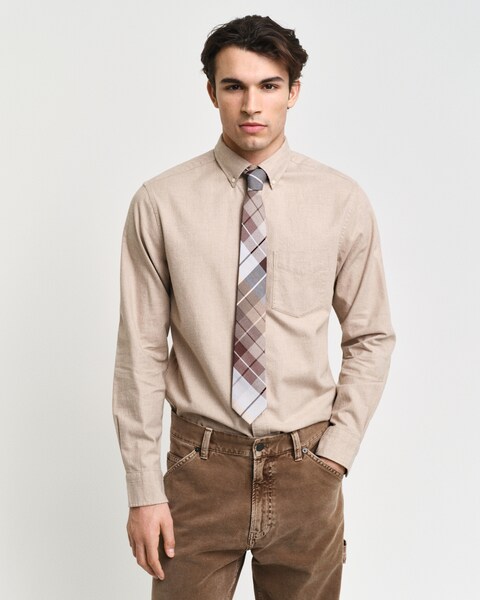 Bild von Gant Langarmhemd »REG FLANNEL MELANGE SHIRT«