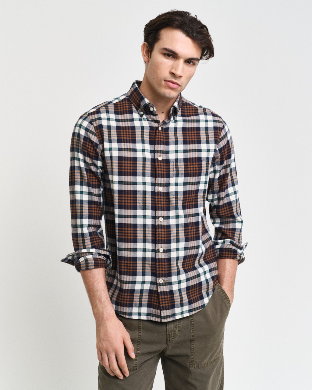 Bild von Gant  Hemdbluse Normales Flanellhemd mit Karomuster