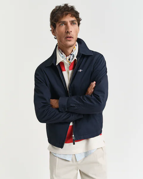 Bild von Gant Kurzjacke »COTTON WINDCHEATER JACKET«, mit zwei-Wege-Reißverschluss