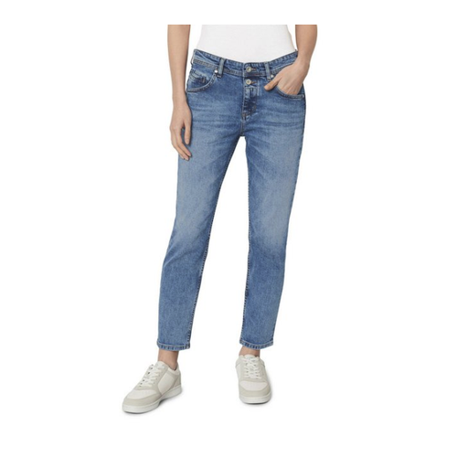 Bild von Marc O'Polo Boyfriend-Jeans aus Bio-Baumwoll-Mix