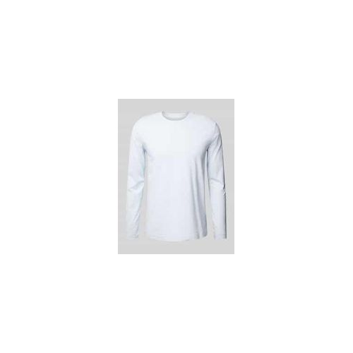 Bild von Marc O'Polo Herren Langarmshirt aus Bio-Baumwolle – Blau (Starlight), XL, Regular Fit