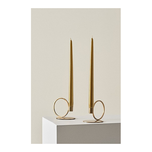 Bild von VICKAN METALLIC Antikkerze 35 cm, 2 St.