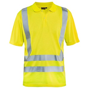 Bild von BLAKLÄDER® unisex Warnschutz Shirt 3391 gelb Größe L