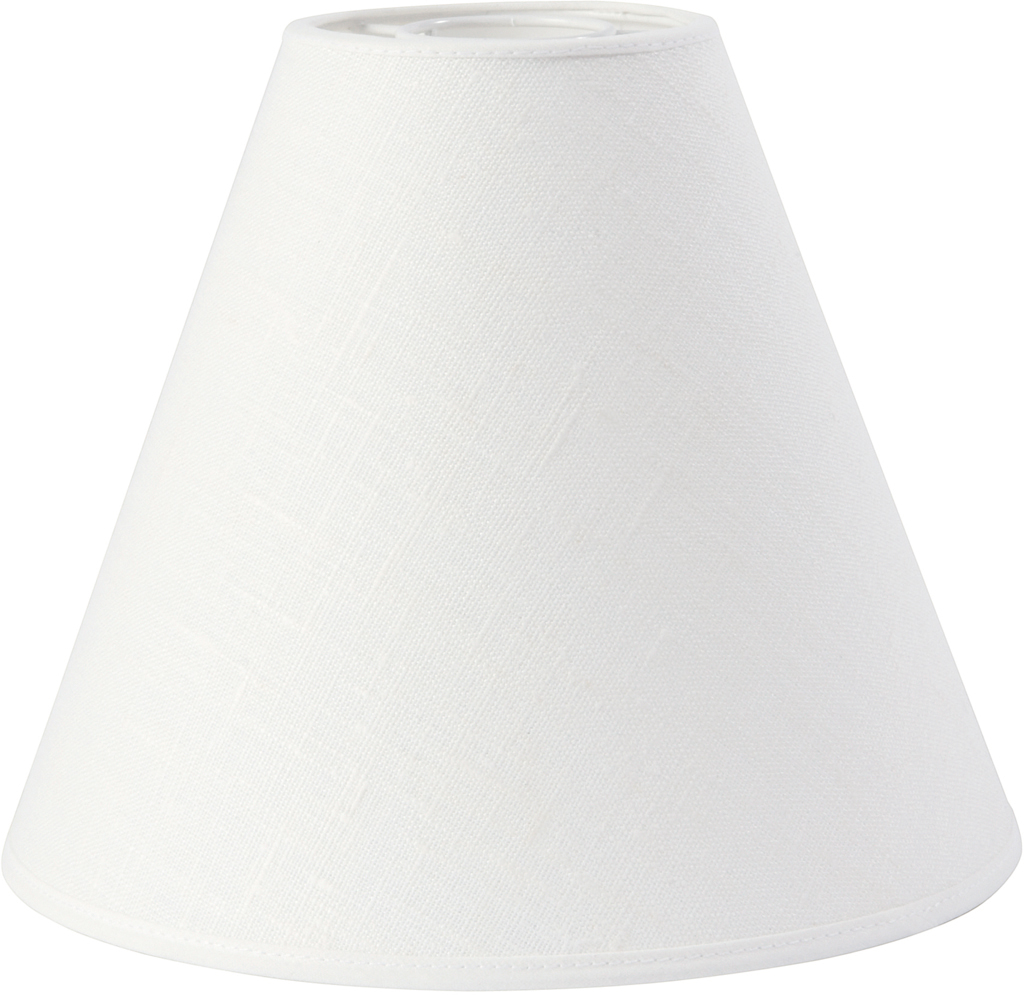 Bild von PR Home Toppring Lampenschirm weiss rund mit E27 Haltering oben 22x22x19cm