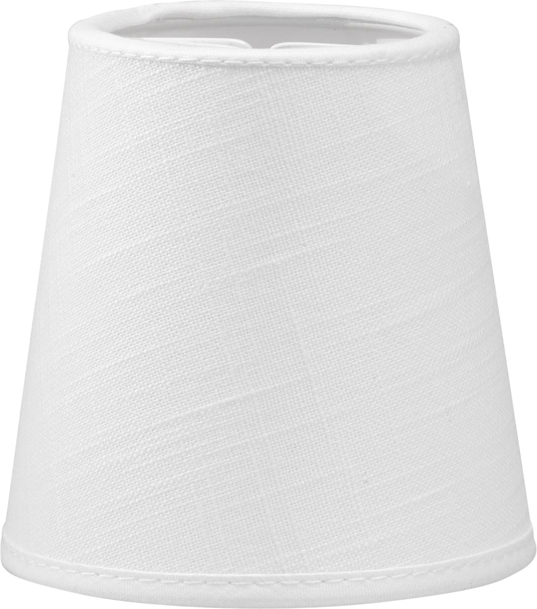 Bild von PR Home Queen Lampenschirm weiss rund mit Federhalterung 10x10x10cm