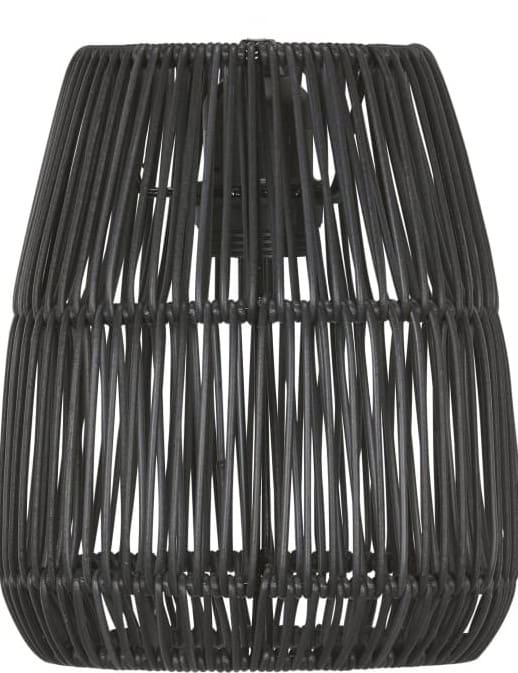 Bild von PR Home Lampenschirm Rattan für Außen PR Home Saigon 18cm für E27 Pendel, schmutz- und wasserabweisend Poly Rattan