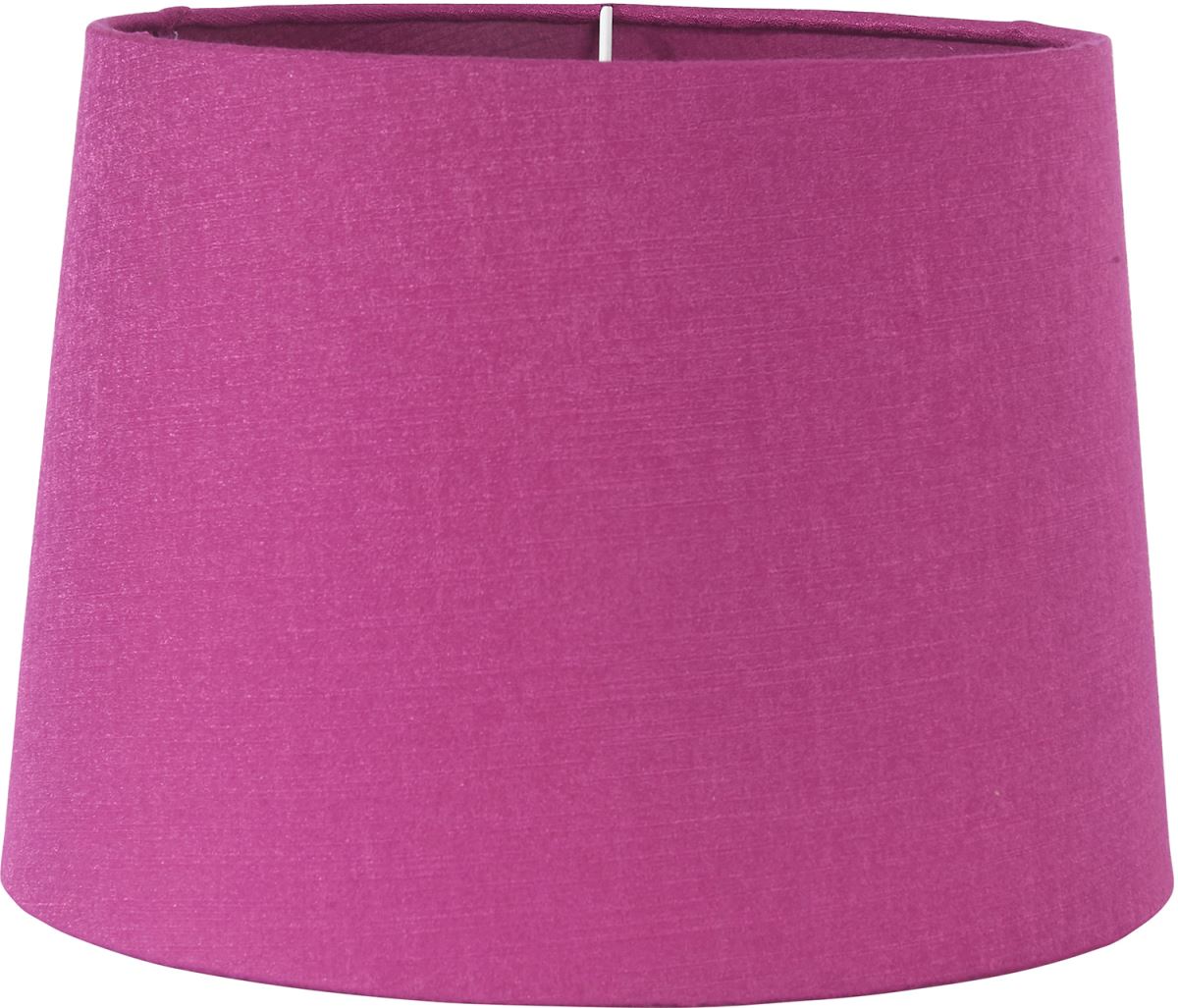 Bild von PR Home Sofia Carnaby Lampenschirm pink rund mit E27 Haltering unten 30x30x21cm