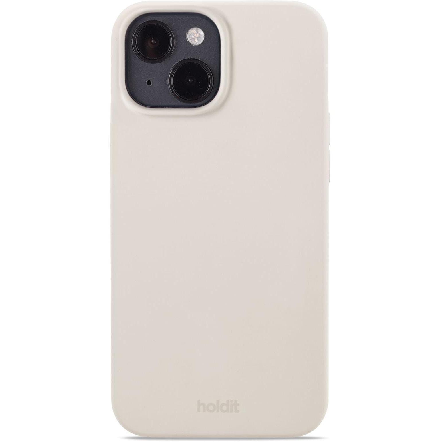 Bild von Holdit Silicone Case (Apple iPhone 15), Smartphone Hülle, Beige