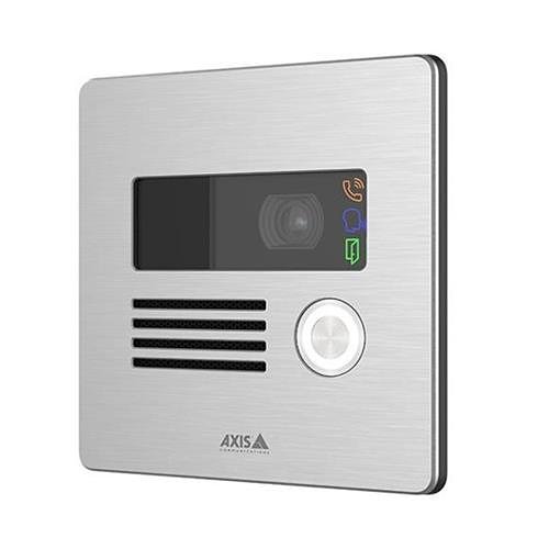 Bild von Axis Communications Sprechanlage 01995-001 Videogegensprechanlage mit hoher Auflösung und Smartphoneanruf, App gesteuert, professionelle Türsprechanlage