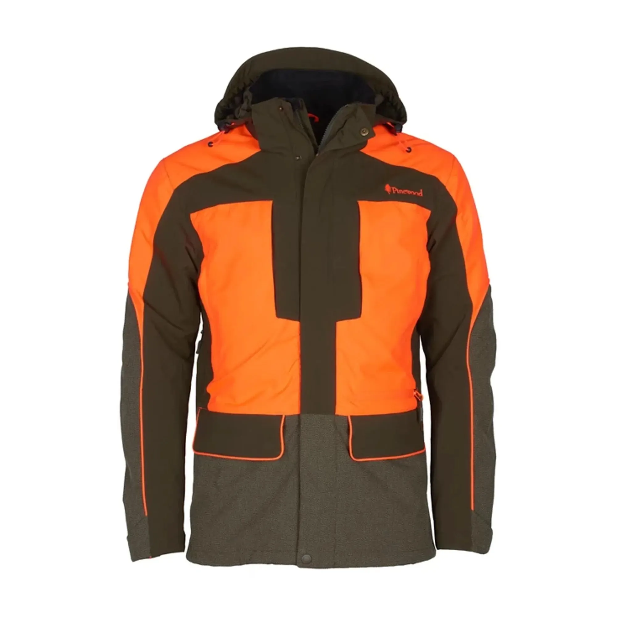 Bild von Pinewood Jacke Thorn Resistant mossgreen orange