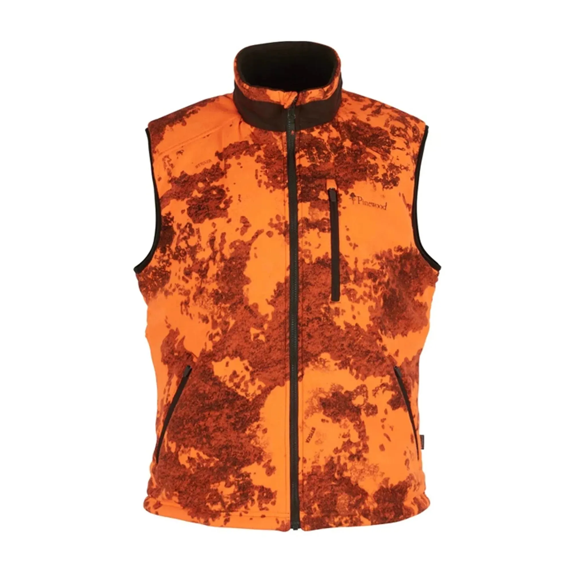 Bild von Pinewood Weste Smaland Camou mid green terracotta