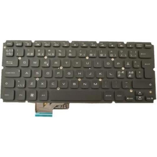 Bild von Dell Keyboard (NORTH EUROPEAN), Notebook Ersatzteile, Schwarz