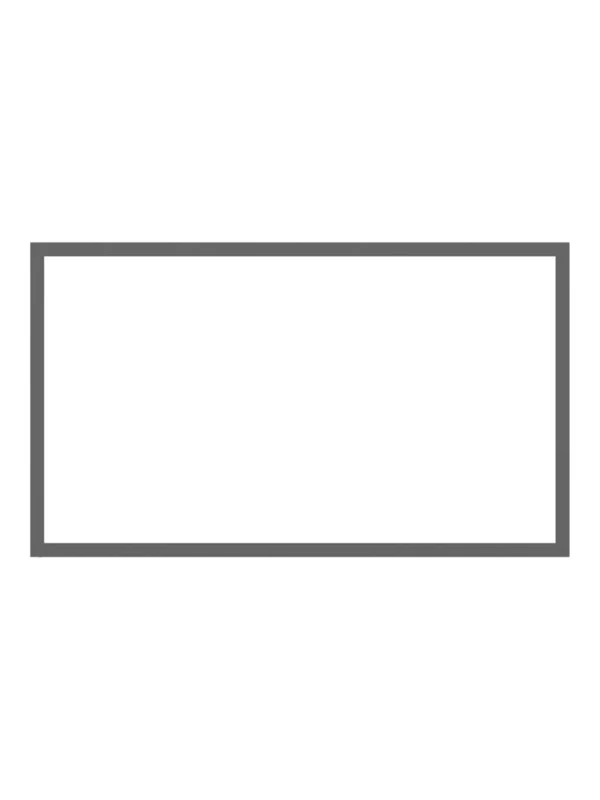 Bild von SMS 48L/P Casing Frame (Wand, 48"), Monitor Halterung, Grau