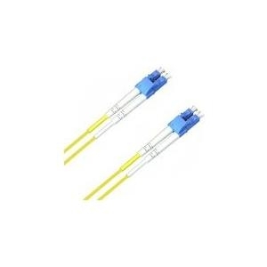 Bild von MicroConnect - Netzwerkkabel - LC/UPC Einzelmodus (M) zu LC/UPC Einzelmodus (M) - 1 m - Glasfaser - 9/125 Mikrometer - OS1 - Gelb