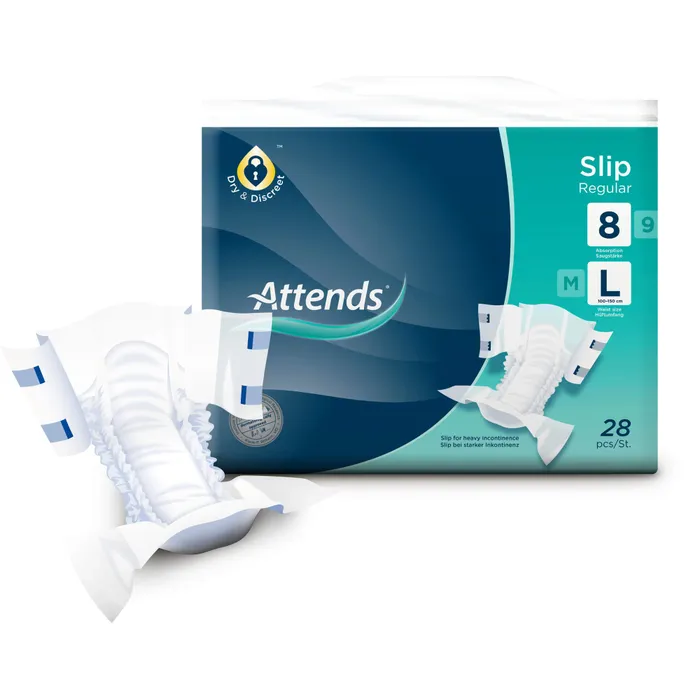 Bild von Attends Slips Regular 8 large (28 Stk.)
