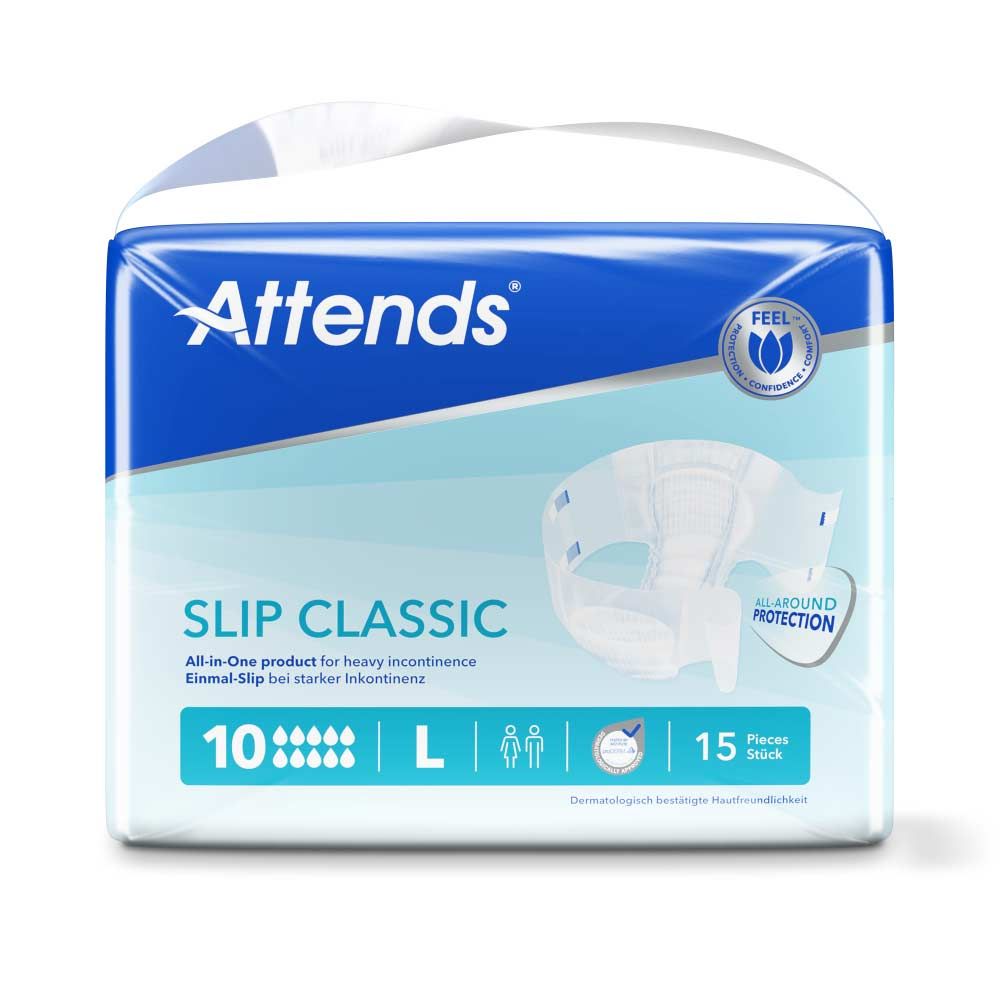 Bild von Attends Slip Classic 10 L (4 x 15 Stk.)